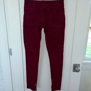 Balmain moto jeans sz EU 34 EUC LN Made in Italie